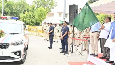 मुख्यमंत्री ने परिवहन सुरक्षा बेड़े में शामिल 48 वाहनों को झंडी दिखाकर किया रवाना