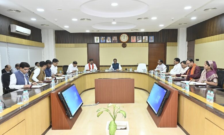 मुख्यमंत्री साय की कैबिनेट बैठक शुरू