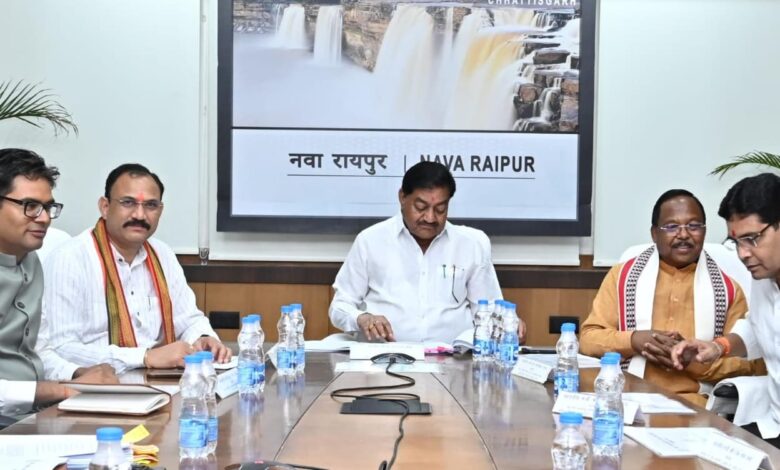 धान के त्वरित निराकरण मंत्रिमंडलीय उप समिति की बैठक, चावल के शेष जमा करने की अवधि बढ़ाई