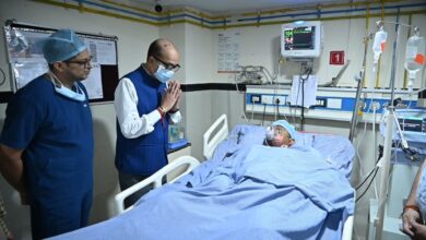 राज्यपाल डेका ने घायल जवानों का जाना कुशलक्षेम