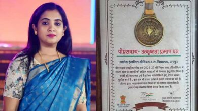 सालेम इंग्लिश स्कूल को मिला राष्ट्रीय उत्कृष्टता सम्मान, मुख्यमंत्री ने सराहा नेतृत्व