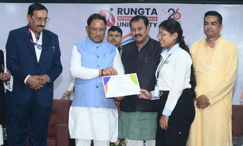 छत्तीसगढ़ को स्किल हब बनाने की दिशा में ऐतिहासिक पहल: सीएम साय ने कहा – समाज के हर वर्ग की भागीदारी से ही बनेगा विकसित छत्तीसगढ़ छत्तीसगढ़ को स्किल हब बनाने की दिशा में ऐतिहासिक पहल: सीएम साय ने कहा – समाज के हर वर्ग की भागीदारी से ही बनेगा विकसित छत्तीसगढ़