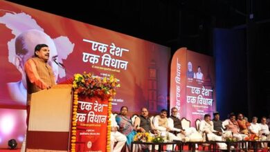 प्रधानमंत्री मोदी ने डॉ. मुखर्जी के विचार को किया है क्रियान्वित : मुख्यमंत्री