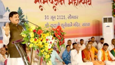 लाखों भक्तों की आस्था और श्रद्धा का प्रतीक है श्री धूनी वाले दादा का मंदिर: मुख्यमंत्री डॉ. यादव