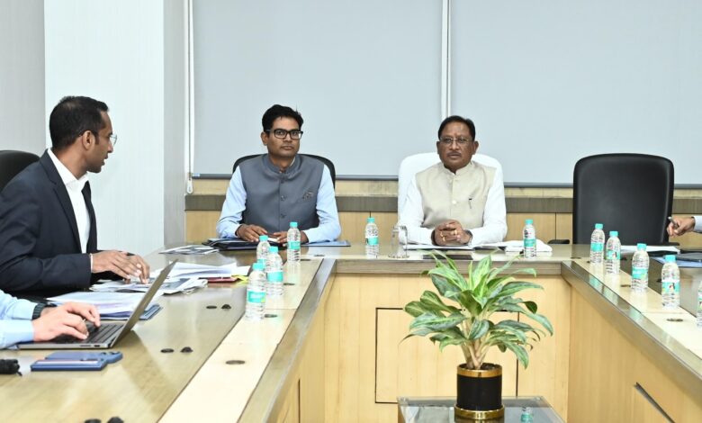 मुख्यमंत्री श्री साय ने जीएसटी विभाग की समीक्षा बैठक में कर अपवंचन पर सख्ती के दिए निर्देश