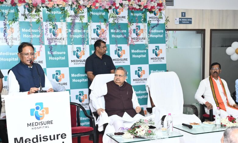 छत्तीसगढ़ में स्वास्थ्य सुविधाओं के विस्तार के लिए सरकार प्रतिबद्ध” : मुख्यमंत्री साय