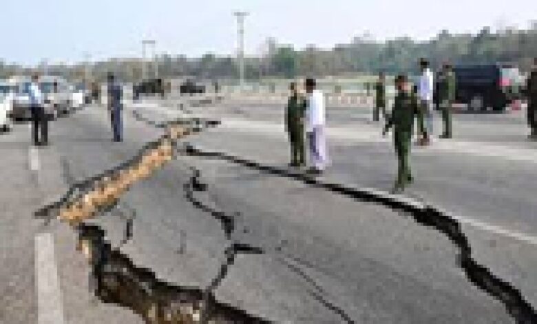 म्यांमार में भूकंप के तेज झटके, दहशत में लोग