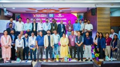 कलिंगा विश्वविद्यालय में सेल्स स्ट्रैटेजीज़ पर मास्टर क्लास का आयोजन